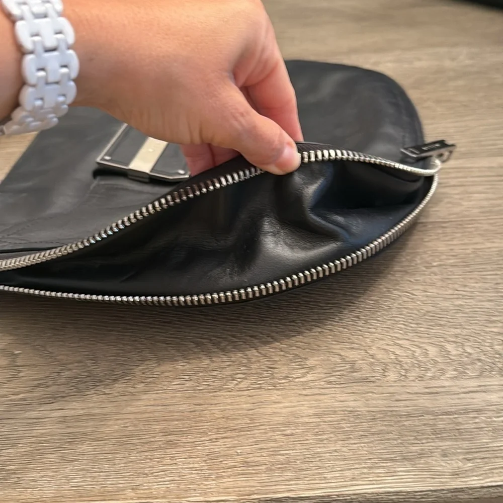 Milly Leather Shoulder Bag